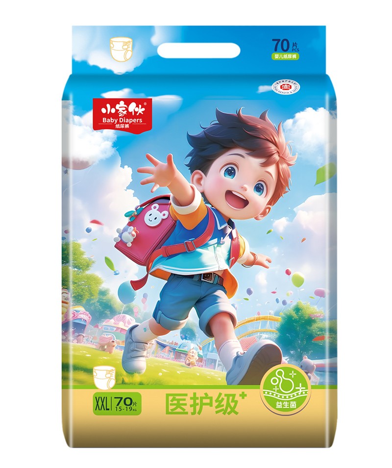  小家伙纸尿裤XXL70片
