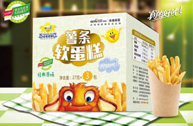 金盾爱婴薯条软蛋糕