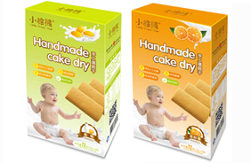 小棕熊手工蛋糕干
