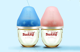 小太陽(yáng)時(shí)尚印花PPSU奶瓶