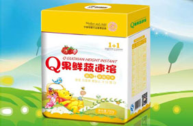 智慧熊Q果鲜蔬速溶贡米米粉