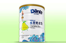 達(dá)尼斯嬰幼兒水果奶米粉