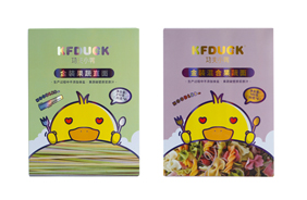 功夫小鴨金裝果蔬面