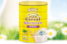 樂吖樂果蔬纖維奶米粉