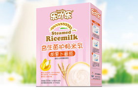樂吖樂益生菌護(hù)暢米乳