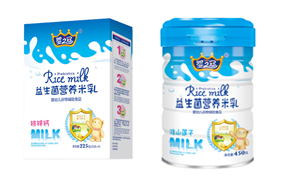 婴之冠益生菌营养米乳