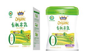 婴之冠有机米乳