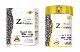 智慧熊黑米米粉