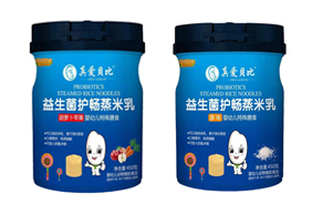 真愛貝比益生菌護(hù)暢蒸米乳