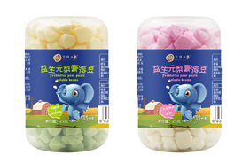 多可三只小象梨膏溶豆