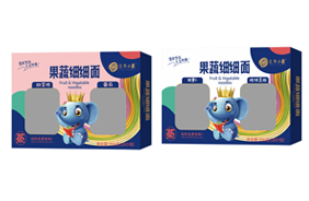 多可三只小象果蔬細細面