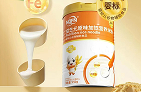 NOFN益生元原味加铁营养米粉