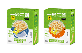 一輕二簡毛毛蟲蝦條鱈魚條