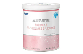 每日爱思诺晨而慧特殊医学用途早产低出生体重婴儿配方食品
