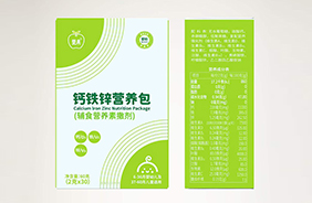 嬰果鈣鐵鋅營養(yǎng)包