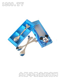 吉福森米奇手把儿童勺