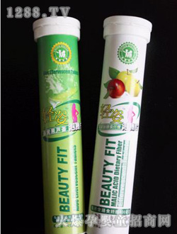 輕姿藤黃果蘆薈泡騰片