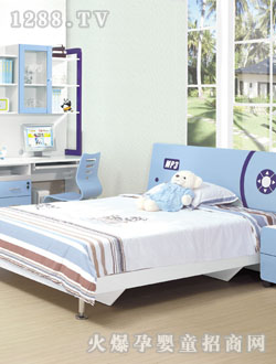 可爱蓝精灵儿童家具