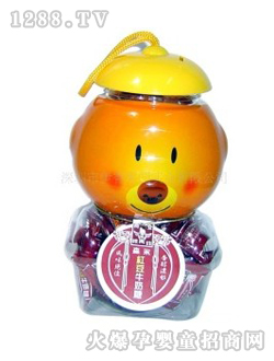 伊香红豆牛奶软糖