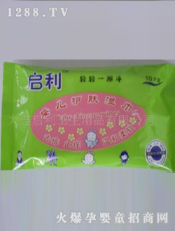 启利祛痱婴儿湿巾
