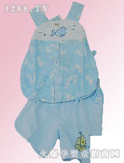 安婴宝婴儿吊带上衣