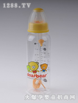 防胀气自动吸管奶瓶