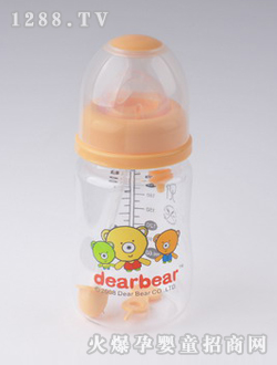 防胀气宽口自动奶瓶