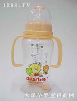自动宽口径握把奶瓶