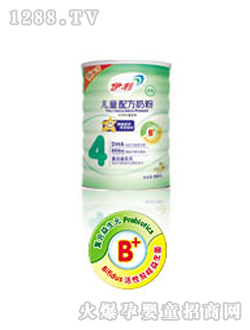 普装儿童配方奶粉（听）