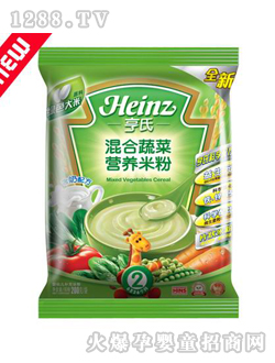 混合蔬菜营养米粉袋装