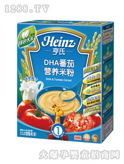 亨氏DHA番茄营养米粉