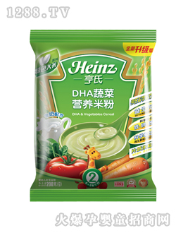 亨氏DHA蔬菜营养米粉袋装