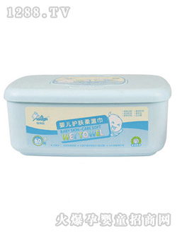 娃丽比盒装柔湿巾