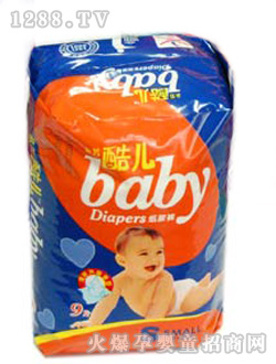 酷儿纸尿裤蓝包装