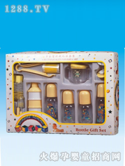 多乐宝黄色奶瓶套组