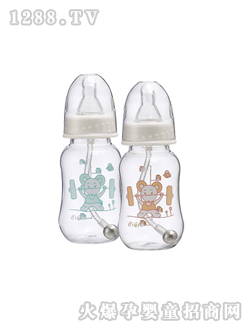 比亲小圆弧自动奶瓶