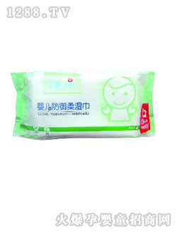 姣宝婴儿防御柔湿巾