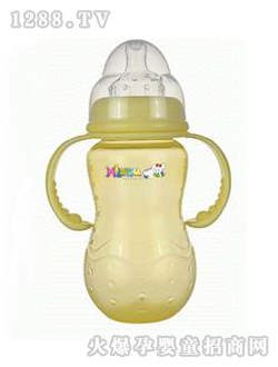 宽口大葫芦防倒防漏奶瓶