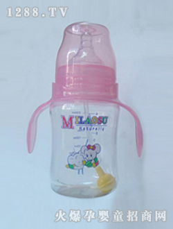 咪老鼠宽口葫芦形奶瓶