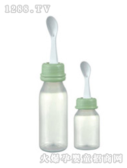 咪老鼠离乳汤匙奶瓶
