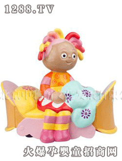 花园宝宝回力小推车