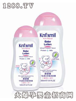 康婴健牛乳蛋白抚触润肤露(0-1岁)