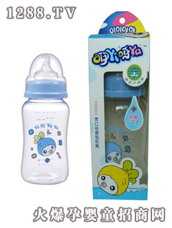 咿咿呀呀宽口径圆弧奶瓶320ml