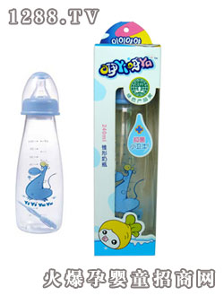 咿咿呀呀锥形奶瓶240ml
