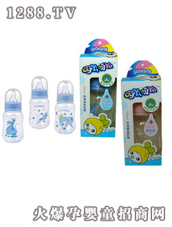 咿咿呀呀标准圆弧奶瓶150m