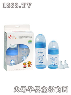 康宝初生婴儿套装PP宽口奶瓶