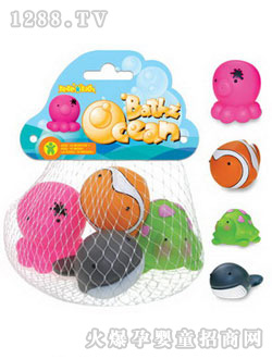 亲亲我海洋喷水玩具