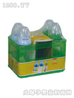 NUK宽口奶瓶及陈列盒促销装 （1只奶瓶放置架,4个宽口奶瓶