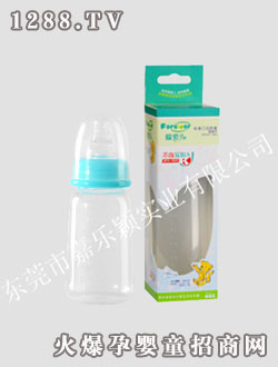 福爱儿标准口240ML无手柄直身奶瓶