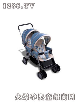 妈妈爱双胞胎推车 KT75